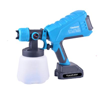 China Paint High Quality Professional Electric Spray Gun Tmakota Manufacturer High Capacity 800ML Portable Electric Spray Gun For Spray Painting for sale