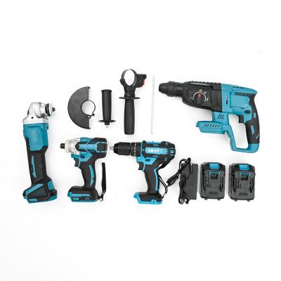 China Top Selling Factory Electric Cordless Combo Kits Repair Machine Tools Brush Drill for sale