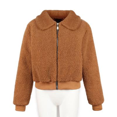 China Wholesale Anti-wrinkle Ladies Girl Winter Designers Brown Jackets Women Coat for sale