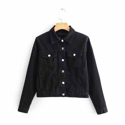 China Denim winter viable bestseller black jacket for women women denim jacket winter jacket for women for sale