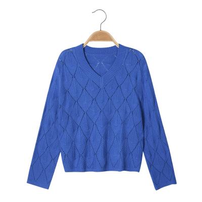 China Ms. Sweater Anti-wrinkle relieving round neck long sleeve style autumn winter sweater knitting to make the upper garment without network lining for sale