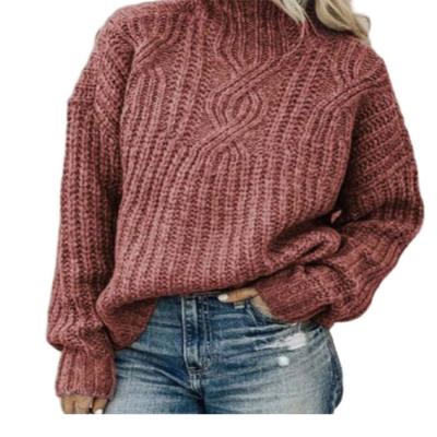 China 2021 Anti-wrinkle women sweaters winter jacket ladies sweater in stock for sale