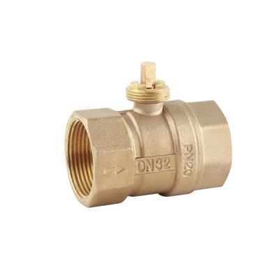 China Factory direct sales DN32 two way brass electric ball valve DN32 for sale