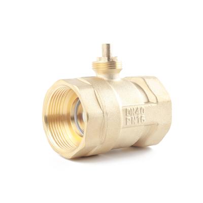 China Brass Electric Ball Valve DN40 Two Way Ball Valve Sold All Over The World DN40 for sale