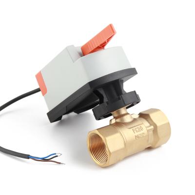 China Home kitchen manufacturers sell AC24V AC220V electric ball valve actuator with electric water valve for sale