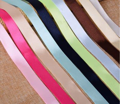 China Tear-resistant 5cm, 6cm, 15cm, 25cm, 45cm Taffeta Satin Ribbon Fabric Craft Bundle Cloth Polyester Binding Lining for sale