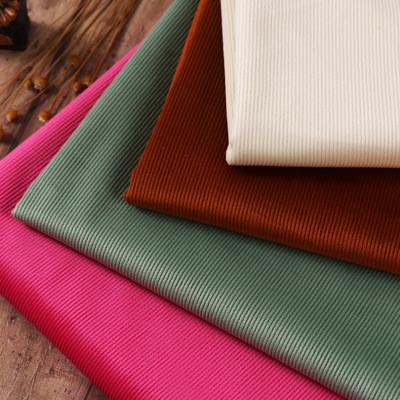 China Single 100%T 3D Blackout Holland 16 Wales Velvet Stripe Fabric Pants Waistband Ribbow Heandband Garment Accessory Toy Fabric Coat for sale