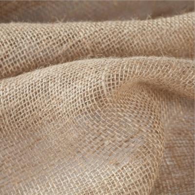 China 100% Tear-Resistant Hessian Fabric Eco-Friendly For Bags Shoes Decoration Background for sale