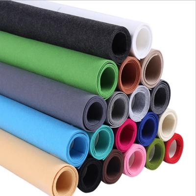 China Single Needle Punched Polyester Nonwoven Fabric Felt For DIY Wedding Craft Toy Hat Bag Label Shoes Garment for sale