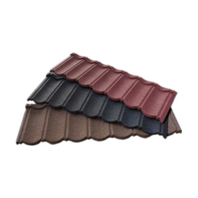 China Modern Bond Stone Metal Roofing Tile Villa Pipe Coated Roofing Materials Factory for sale