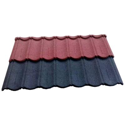 China Modern Green Back Stone Galvalume Coated Metal Roof Tile for sale