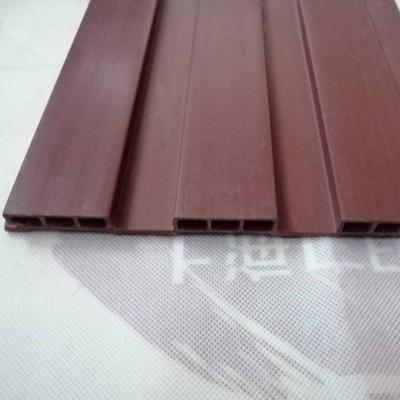 China Modern widely used wood looking composite wpc wall cladding for sale