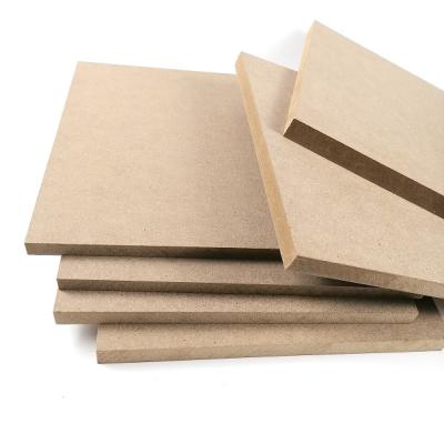 China Modern Medium Density Fiberboard Melamine Waterproof Plain MDF Wood Panel for sale