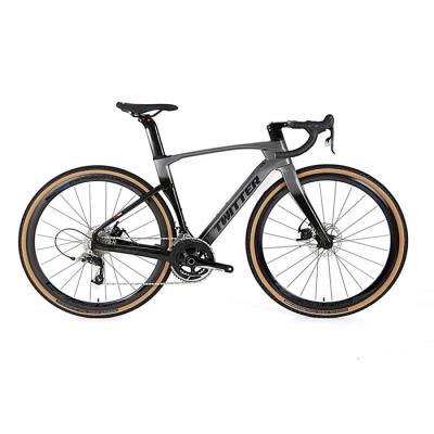 China 54CM 40C Carbon Fiber Gravel Bike With Disc Brake Hidden Cable for sale