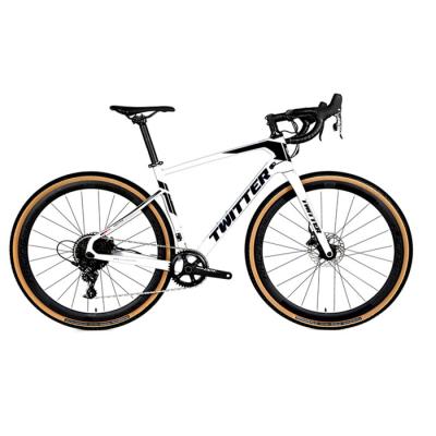 China 700x40C Carbon Fiber Gravel Bike for sale