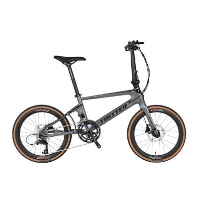 China Hydraulic Brake Carbon Fiber Folding Mountain Bike 22 inch 22 speed for sale