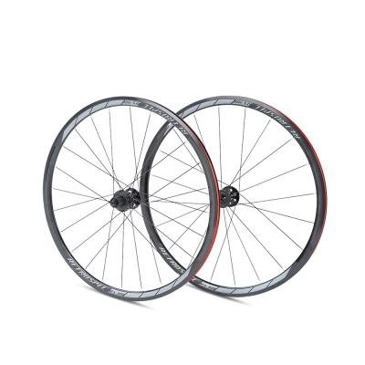 China Certificado de las ruedas de bicicleta de la aleación del freno de disco 700C cuatro Axle With RoHS en venta