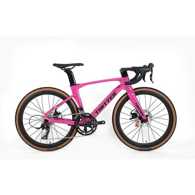 China Twitter Cyclone Carbon Fiber 24 Inch Road Bike For 8 to 12 Years Child for sale