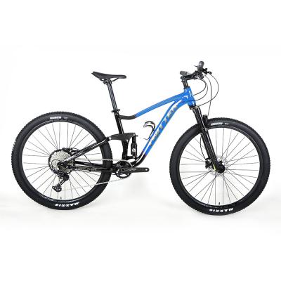 China Aluminum Alloy Full Suspension Mountain Bike 27.5 29er Hydraulic Disc Brake for sale