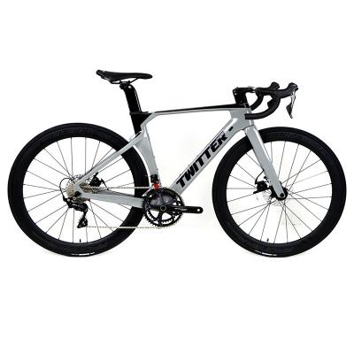 China Hidden Cable Disc Brake Sram Rival 22 Speed carbon fiber road bike bicycle for sale