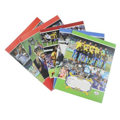 China School Supplies Cuadernos Escolares Good Quality Football Cover Exercise Book Note Printed Exercise Book 1 for sale