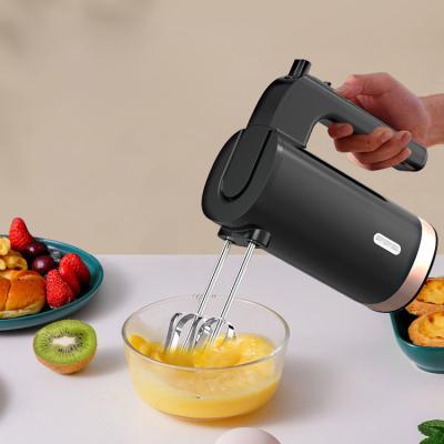 China XJ-42964 Portable Beater Ejector USB Button Charging Wireless Hand Mixer for sale