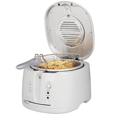 China Hinged Lid 2.5L Electric Chicken Deep Fryer Commercial Deep Fryer for sale