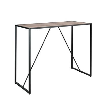 China Modern Design Extendable Dinner Table Modern Design Iron Chair and Desk Set Luxury Rectangular Dinner Table for sale