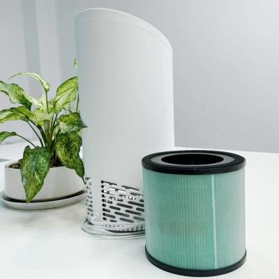 China White HEPA Air Purifier with Touch Control Sleep Mode Night Light Timer 2/4/8/12 Hours for sale