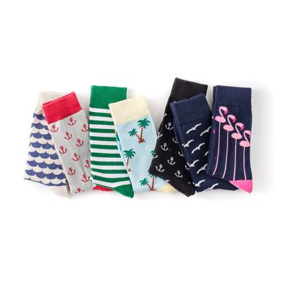 China 2022 Factory New QUICK DRY Tech To Customize Fun And Stylish Combed Cotton Crew Socks For Man for sale