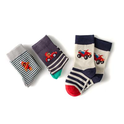 China New Soft Breathable Professional Manufacturer High End Listing Quality Socks Custom Made Children's Socks For Boy for sale