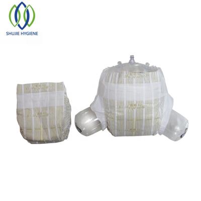 China Nao Tecido Hospitalar Descartaveis Para Nappy Diaper Cloth De Bebe Fraldas Printed Diaper for sale