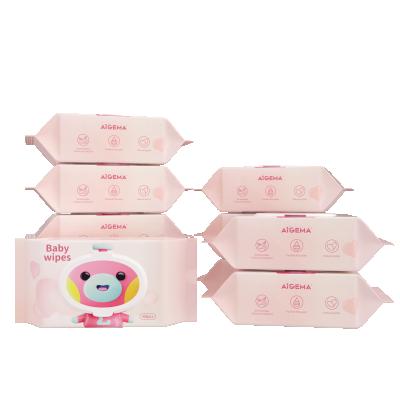 China Hot Selling Super Affordable Innovative Universal Packaging Eco - Friendly 80 Pcs Baby Wet Wipes for sale