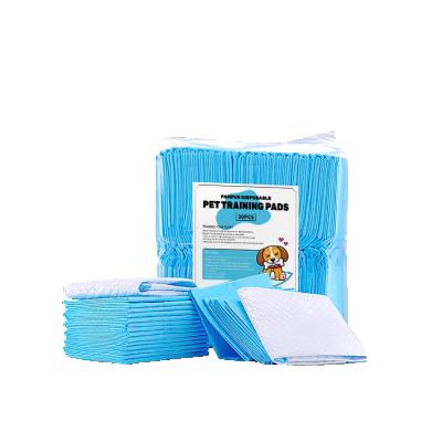 China Manufacturer High Absorbency Disposable Sustainable Small Pet Toilet Pee Puppy Training Pads for sale