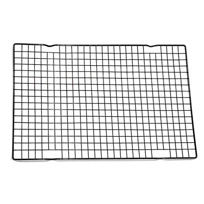 China Sustainable High quality Nonstick Stainless Steel Cookie Cake Cooling Rack Barbecue Wire Mesh for sale