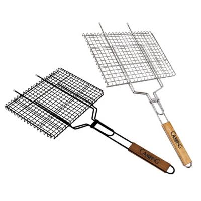 China Easily Cleaned BBQ accessories charcoal bbq grill holder basket suitable for outdoor camping for sale