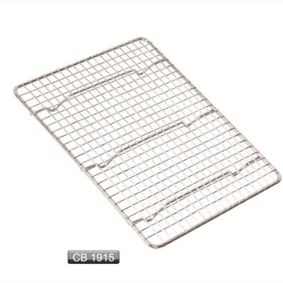 China Easily Cleaned Food grade stainless steel wire grill Basket Net bbq grill mesh for outdoor grill for sale