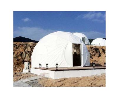 China Flame Redartant/UV-resistant/Water proof 3.6m transparent plastic outdoor garden igloo clear house dome tents for sale