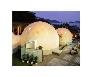 China Flame Redartant/UV-resistant/Water proof luxury igloo house clear geodesic domes glamping round tents for sale for sale