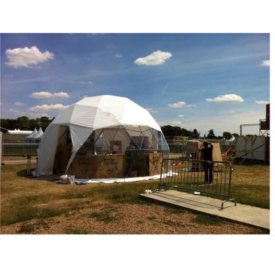 China Flame Redartant/UV-resistant/Water Proof 12ft Luxury Garden Igloo Geodesic Clear Transparent Dome Tents for sale