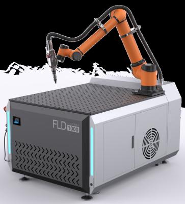 China New Human-robot cooperation trend laser welding cobot robot with 6 axis flexible robot arm FLD laser welding 1000 for sale