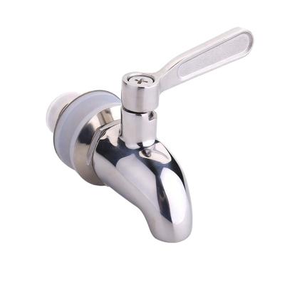 China High Quality 304 Stainless Steel Beverage Dispenser Faucet Stainless Steel Spindle Faucet Wine Barrel Beverage Faucet for sale