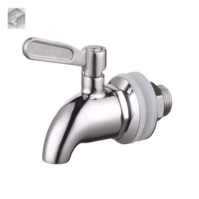 China Stainless Steel 304 16MM and 12MM SS304 Beverage Dispenser Faucet for Beverage Dispensers for sale