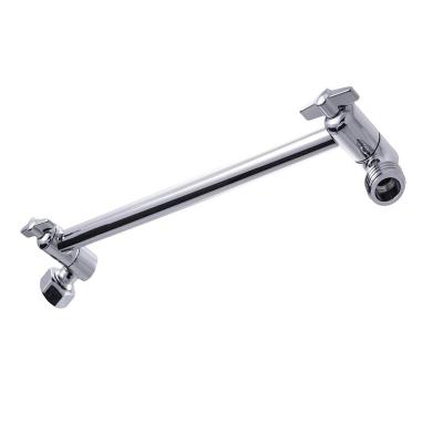 China Adjustable Chrome Shower Plated, Brass Shower And Locking Shower Extension Arm for sale