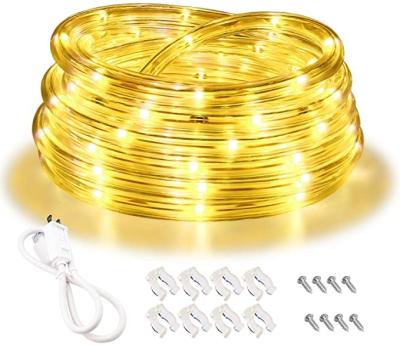 China Hotel LED Rope Light 13mm Two Wire Rope Light 5.5m LED 36led/m for sale