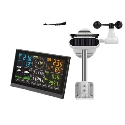 China Yonton 2024 5-in-1 Wifi Weather Station with Touch Button Rainfall Range 0 to 19999mm for sale