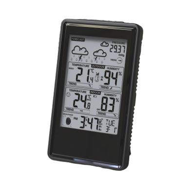 China Color LCD Screen Accurate Weather Station Moonphase Barometer And Hygrometer for sale