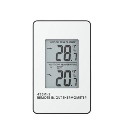 China 62.5 X 100 X 16.5mm Thermometer Hygrometer Wireless Thermometer Station High Temperature for sale