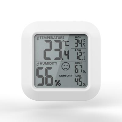 China OEM-thermometer en hygrometer Temperatuur binnenthermometer met vochtigheid LCD-scherm Te koop