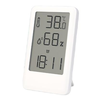 China LCD Screen Alarm Clock With Temperature Testing And Humidity Monitoring Function for sale